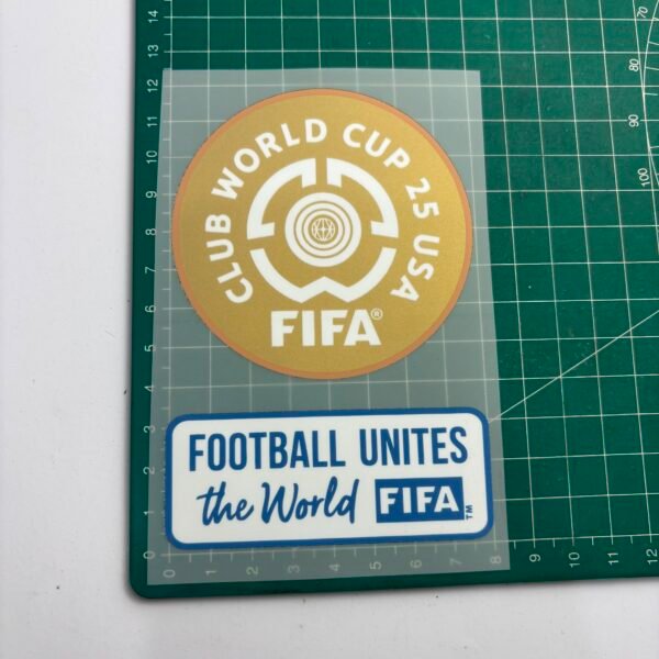 2025 Patch FIFA World Cup Club + Football Unites Putih
