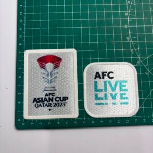 2023 Patch AFC Asian Cup Putih (Sepasang)