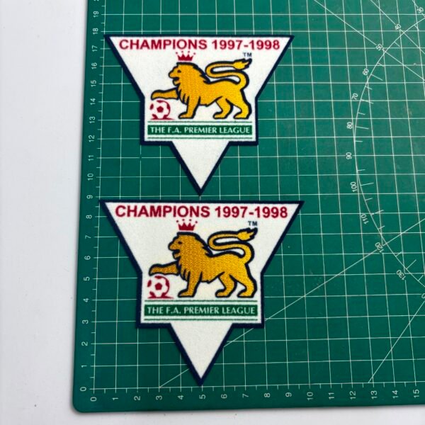 1997/1998 Patch Liga Inggris Champions (Sepasang)