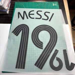 2006 Nameset #19 Messi Argentina Home