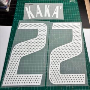 2002/2003 Nameset #22 Kaka AC Milan Home