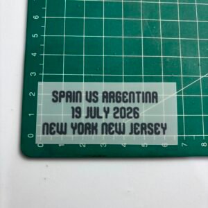 MDT Final World Cup 2026 Argentina vs Spanyol Hitam