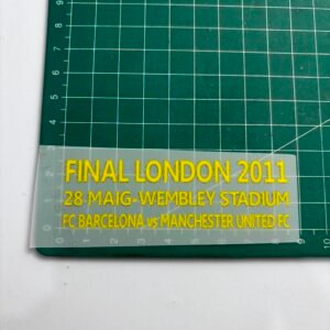 MDT Final London 2011 Barcelona vs Manchester United Kuning