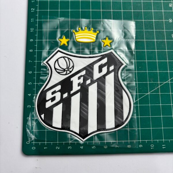 Crest Logo Patch Santos