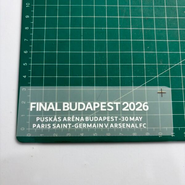 MDT Final Budapest 2026 Paris Saint-Germain vs Arsenal Putih