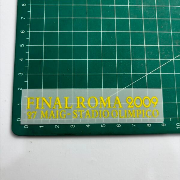 MDT Final Roma 2009 Barcelona vs Manchester United Kuning