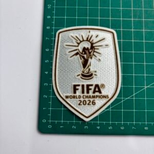 2026 Patch World Cup Champions WWC Putih