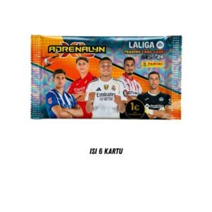 2025-2026 Panini Adrenalyn XL LaLiga Booster Pack (6 Kartu)