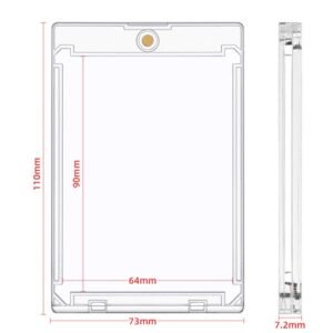 Magnetic Card Holder 130PT - Pelindung Kartu Extra Thick & Patch Cards