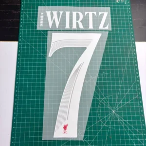 2026/2027 Nameset #7 Wirtz Liverpool Home Cup
