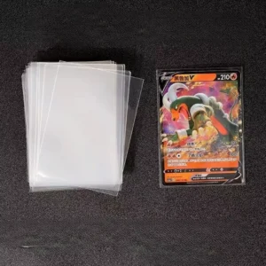 100Pcs Inner Sleeve 66mm x 91mm Card Protector TCG