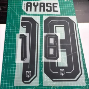 2026 Nameset #18 Ayase Jepang Away