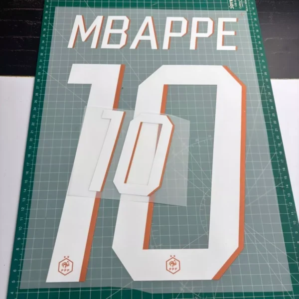 2026 Nameset #10 Mbappe Perancis Home