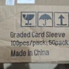 100Pcs Slab Sleeve Protector 86mm x 140mm - Pelindung PSA Slab Graded Card