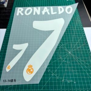 2013/2014 Nameset #7 Ronaldo Real Madrid Away