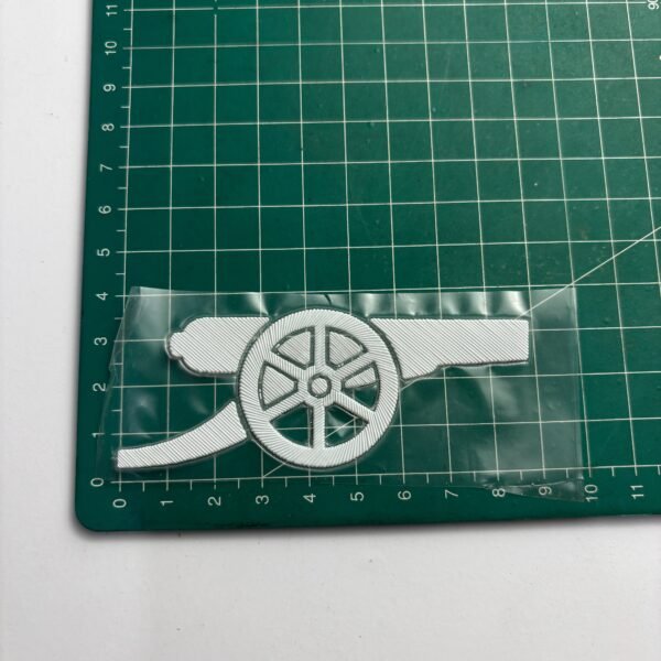 Crest Logo Patch Arsenal Putih