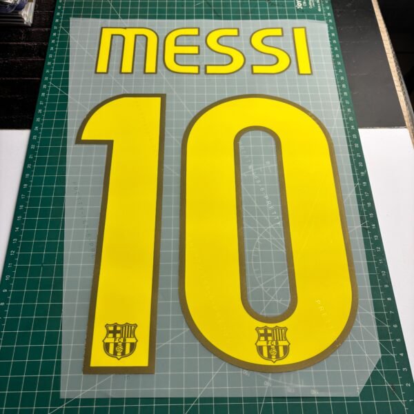2008-2010 Nameset #10 Messi Barcelona Home