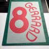 2006/2007 Nameset #8 Gerrard Liverpool Away Cup