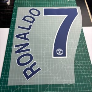 2008/2009 Nameset #7 Ronaldo Manchester United Away Cup