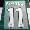 2007/2008 Nameset #11 Drogba Chelsea Home Cup