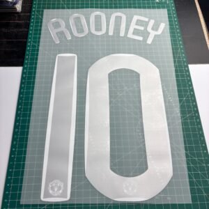 2007/2008 Nameset #10 Rooney Manchester United Home Cup
