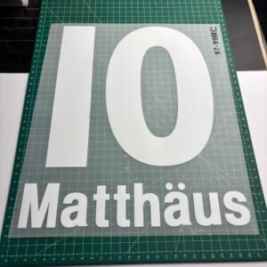 1997-1999 Nameset #10 Matthaus Bayern Munchen