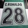 2001-2003 Nameset #28 C.Ronaldo Sporting Lisbon Home