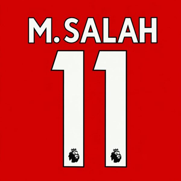 [Pre-Order] 2017-2023 Nameset Liga Inggris Putih