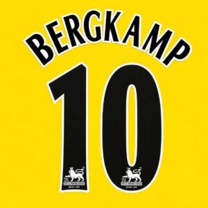 [Pre-Order] 1997-2007 Nameset Liga Inggris Hitam