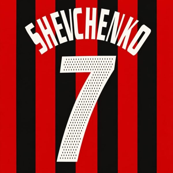 [Pre-Order] 2002-2004 Nameset AC Milan Home