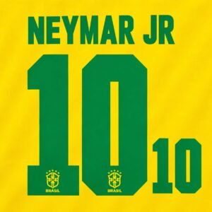 [Pre-Order] 2021 Nameset #10 Neymar Jr Brazil Home
