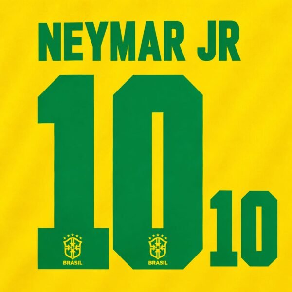 [Pre-Order] 2021 Nameset #10 Neymar Jr Brazil Home