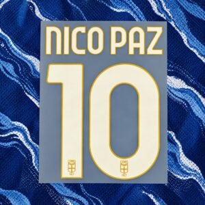 [Pre-Order] 2026/2027 Nameset #10 Nico Paz Como Home