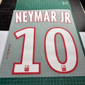 2017/2018 Nameset #10 Neymar JR PSG Home
