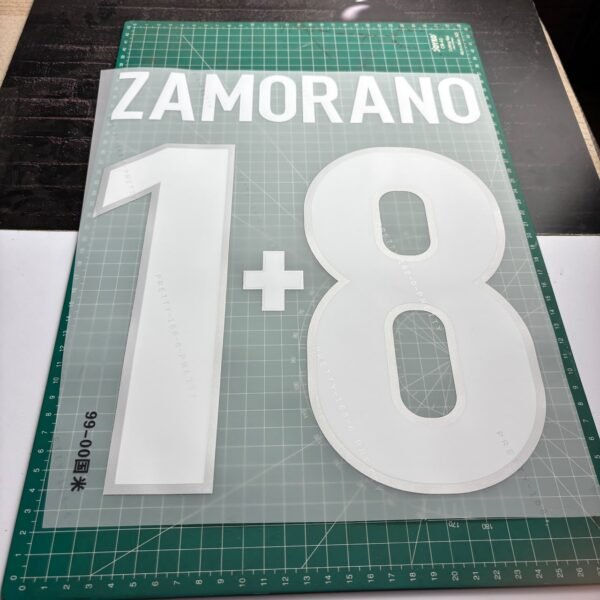1999-2000 Nameset #1+8 Zamorano Inter Milan Home