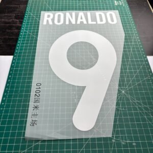 2001/2002 Nameset #9 Ronaldo Inter Milan Home