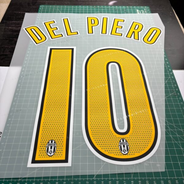 2004-2006 Nameset #10 Del Piero Home