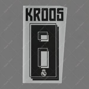 [Pre-Order] 2015/2016 Nameset #8 Kroos Real Madrid Home