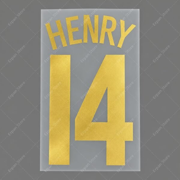 [Pre-Order] 2005/2006 Nameset #14 Henry Arsenal Cup