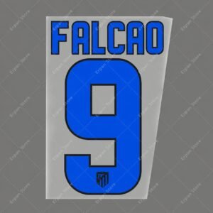 [Pre-Order] 2012/2013 Nameset #9 Falcao Atletico Madrid Home