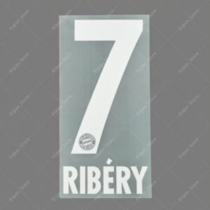 [Pre-Order] 2013-2015 Nameset #7 Ribery Bayern Munchen Home