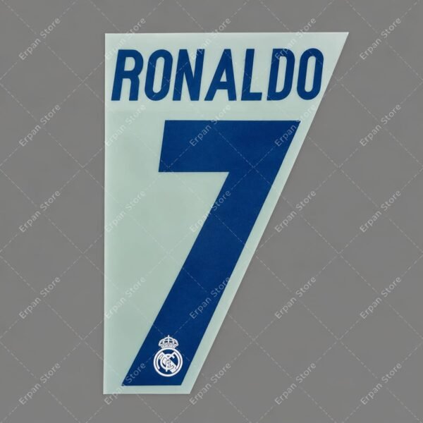 [Pre-Order] 2016/2017 Nameset #7 Ronaldo Real Madrid Home