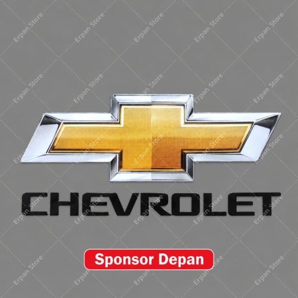[Pre-Order] Sponsor Jersey Chevrolet Hitam