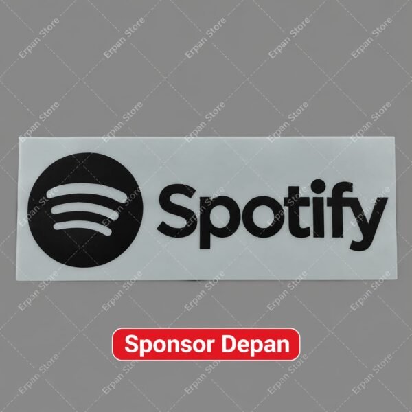 [Pre-Order] Sponsor Jersey Spotify Hitam