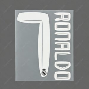 [Pre-Order] 2010/2011 Nameset #7 Ronaldo Real Madrid Home