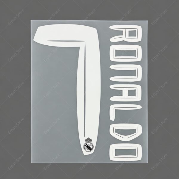 [Pre-Order] 2010/2011 Nameset #7 Ronaldo Real Madrid Home