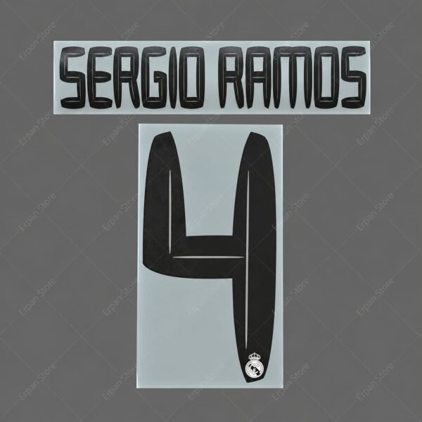 [Pre-Order] 2010/2011 Nameset #4 Sergio Ramos Real madrid Home