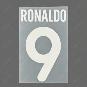 [Pre-Order] 2001/2002 Nameset #9 Ronaldo Inter Milan Home