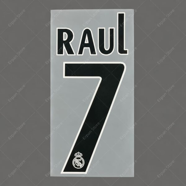 [Pre-Order] 2005/2006 Nameset #7 Raul Real Madrid Home