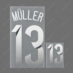 [Pre-Order] 2014 Nameset #13 Muller Jerman Away